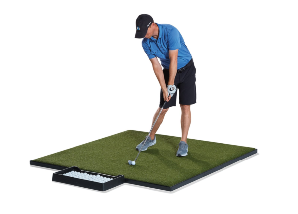 VISGOLF Fiberbilt Square Performance Turf Tee Box Action3